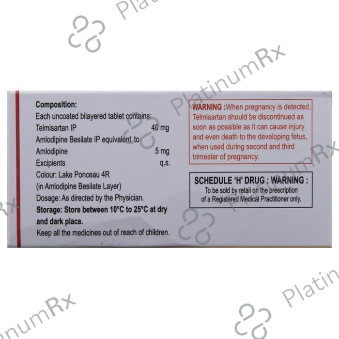 Eritel AM 5/40mg Tablet 15s