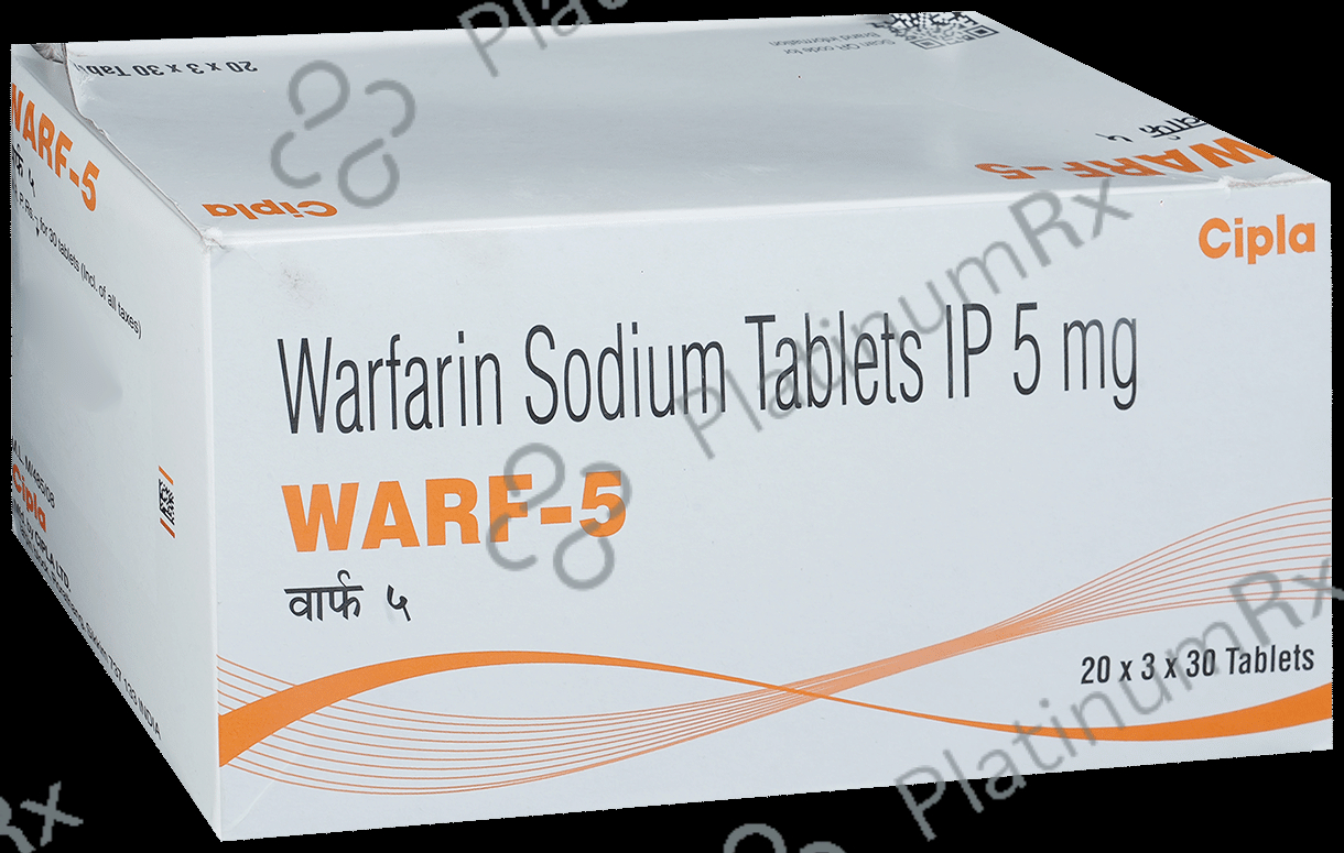 Warf 5mg Tablet 30s
