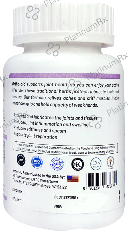 Life Aveda Premium Ortho Aid Veg Capsule