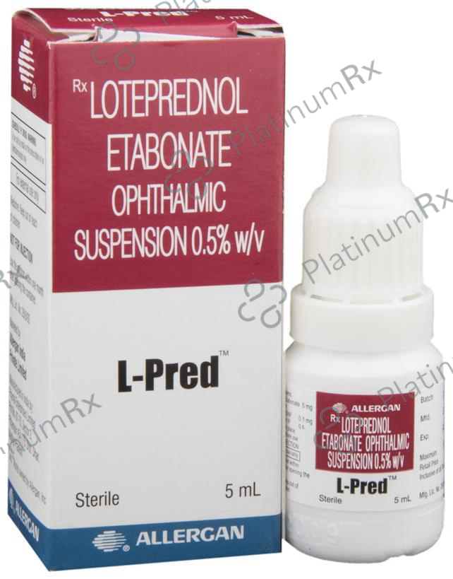 L pred 0.5% Ophthalmic Suspension 5ml