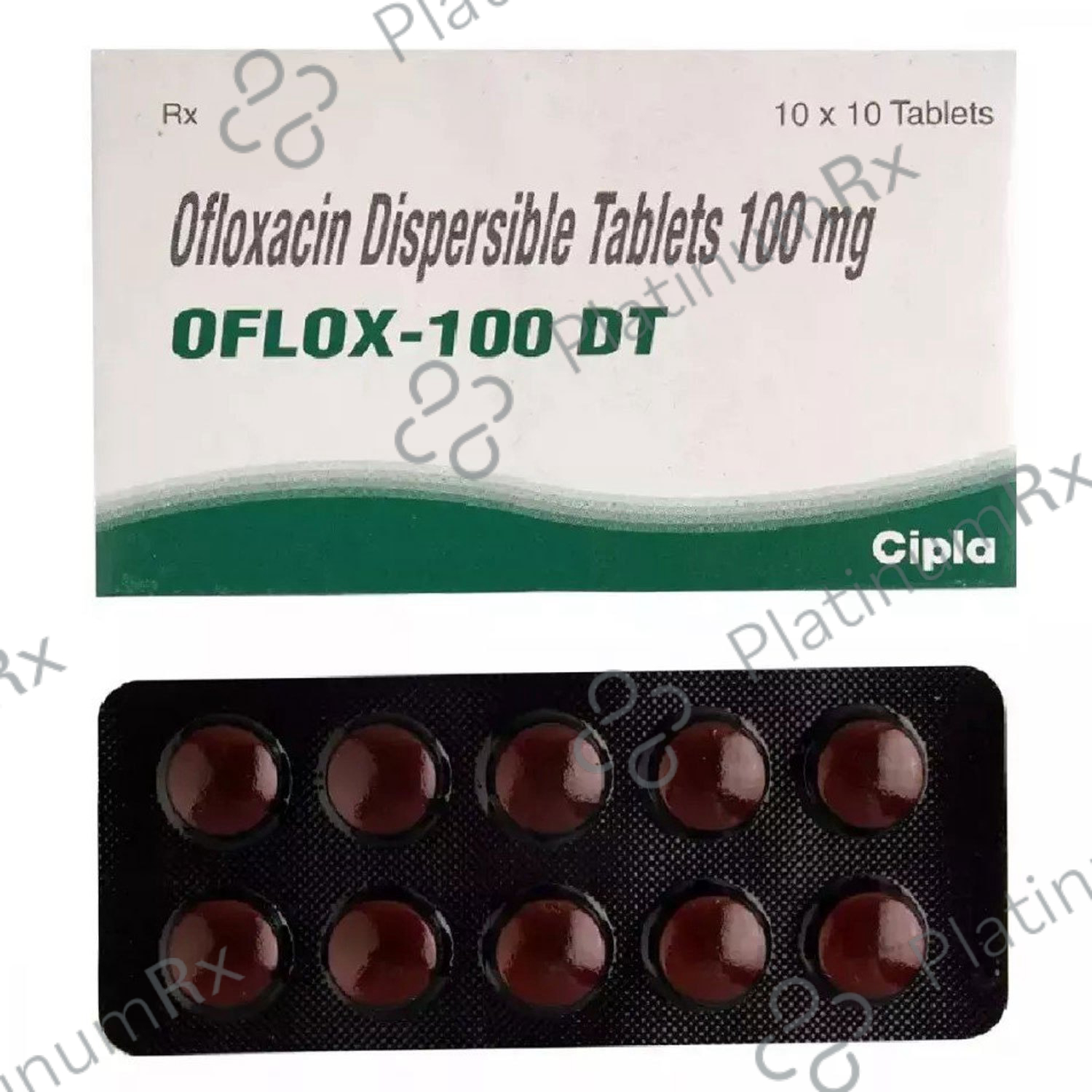 Oflox 100mg Tablet DT