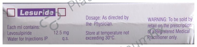 Lesuride 25mg Injection 2ml