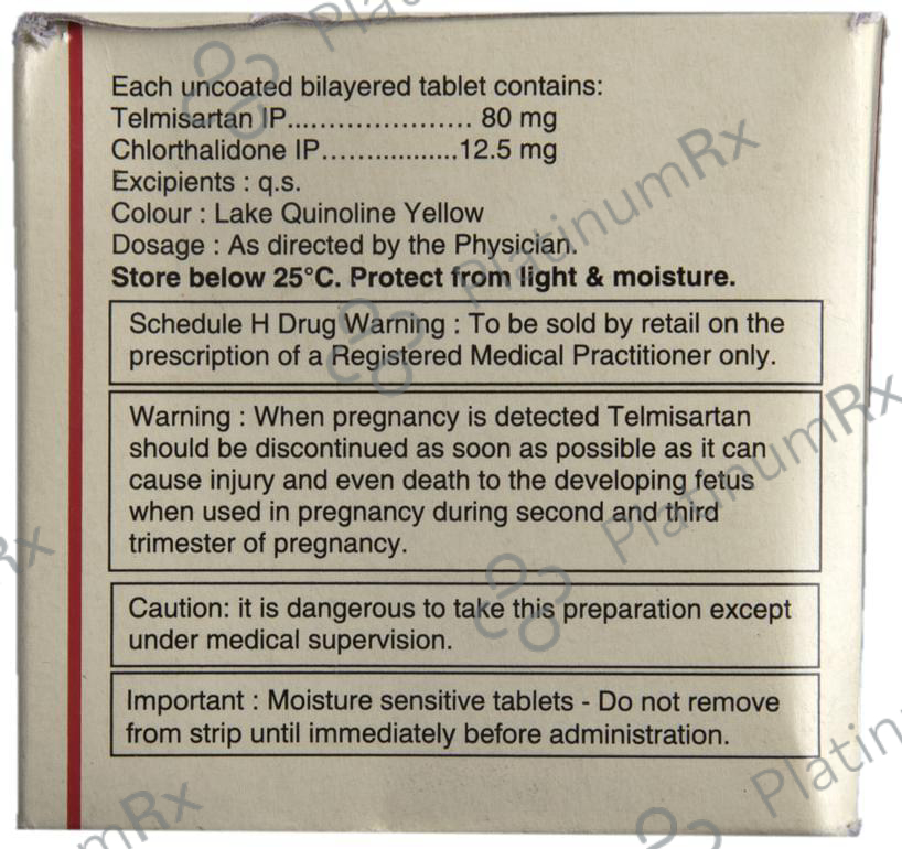 Tazloc CT 80/12.5mg Tablet 10s