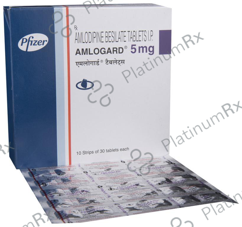 Amlogard 5mg Tablet 30s