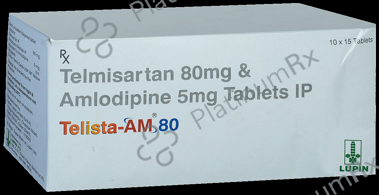 Telista AM 5/80mg Tablet 15s
