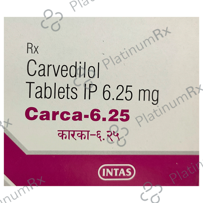 Carca 6.25 Tablet 10 Tablet