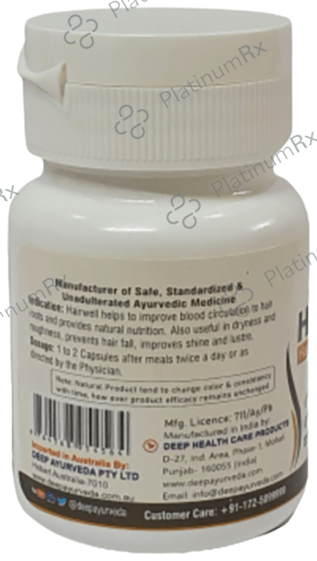 Deep Ayurveda Hair Well Extract Based Capsule