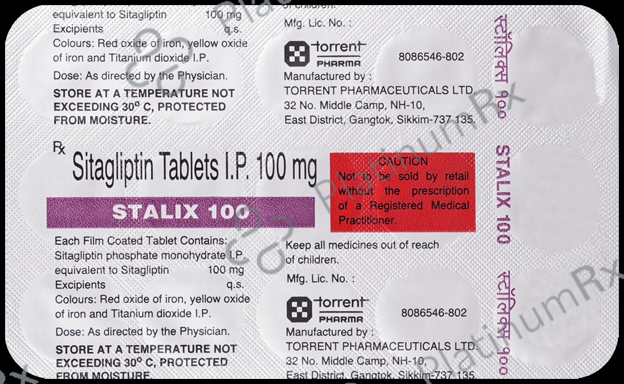 Stalix 100mg Tablet 15s