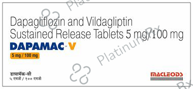 Dapamac-V 5mg/100mg Tablet SR