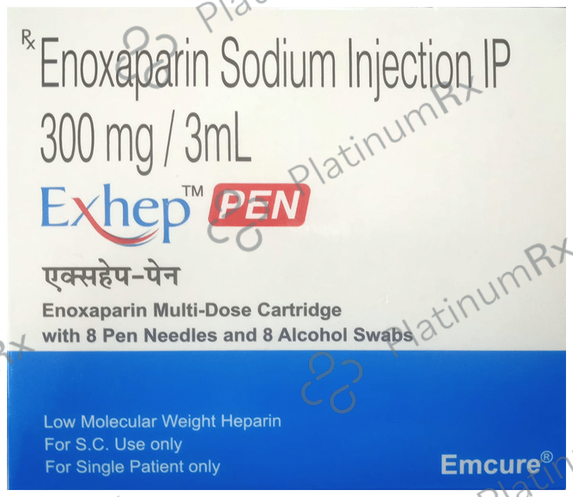 Exhep Pen 100mg Injection Kit 1s