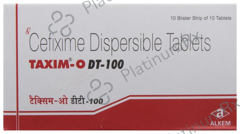 Taxim O DT 100mg Tablet 10s