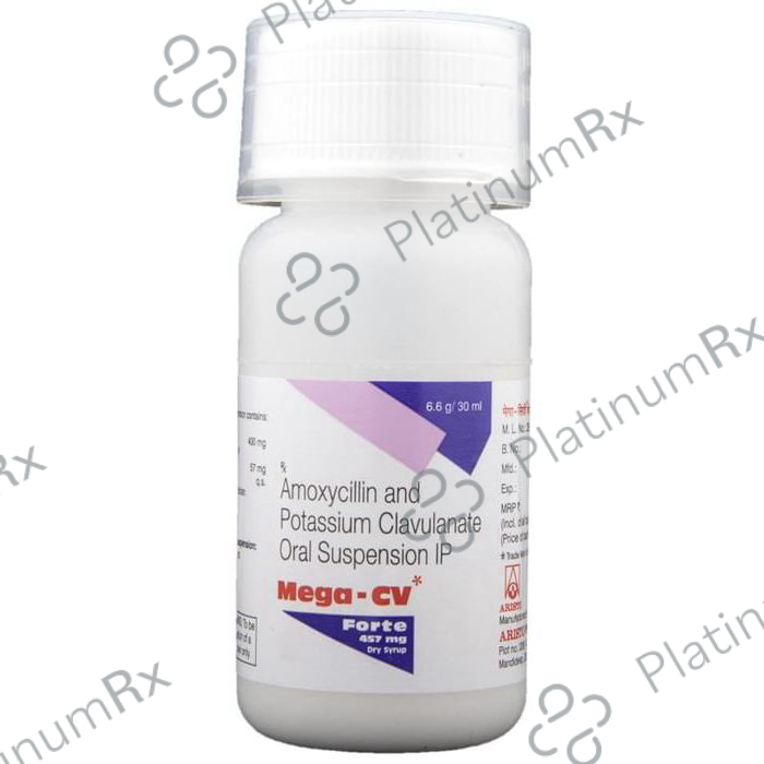 Mega CV Forte 457mg Dry Syrup 30ml