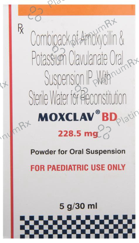Moxclav BD 228.5mg Powder for Oral Suspension 30ml