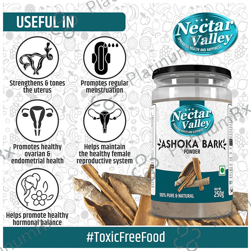 Nectar Valley Pure & Natural Ashoka Bark Powder