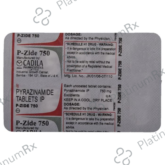P Zide 750 Tablet