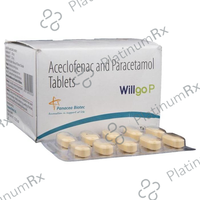 Willgo P 100/325mg Tablet 10s
