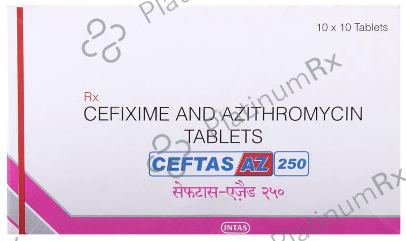 Ceftas AZ 250 Tablet