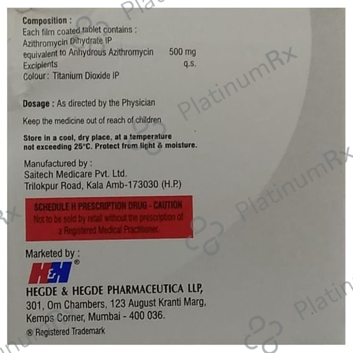 Hhazi 500mg Tablet 5s