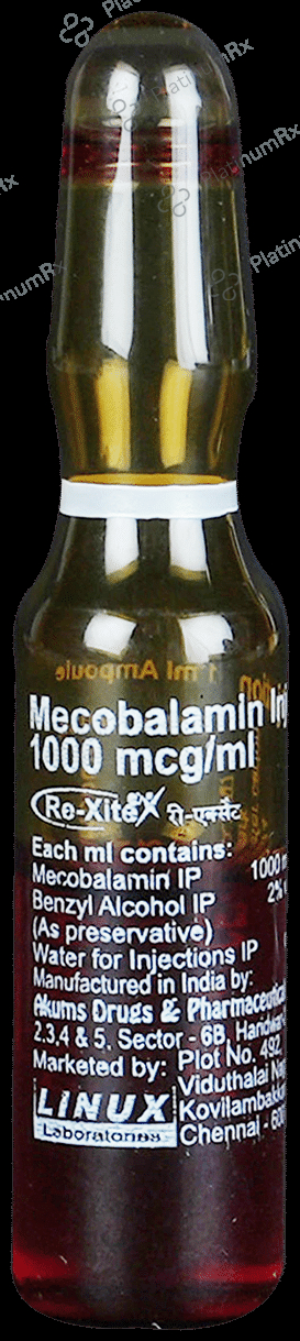 Rexite 1000mcg Injection