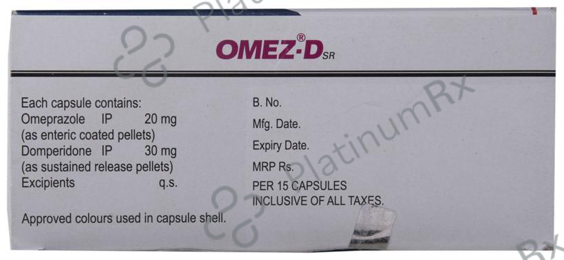 Omez-Dsr 30/40mg Capsule 15s