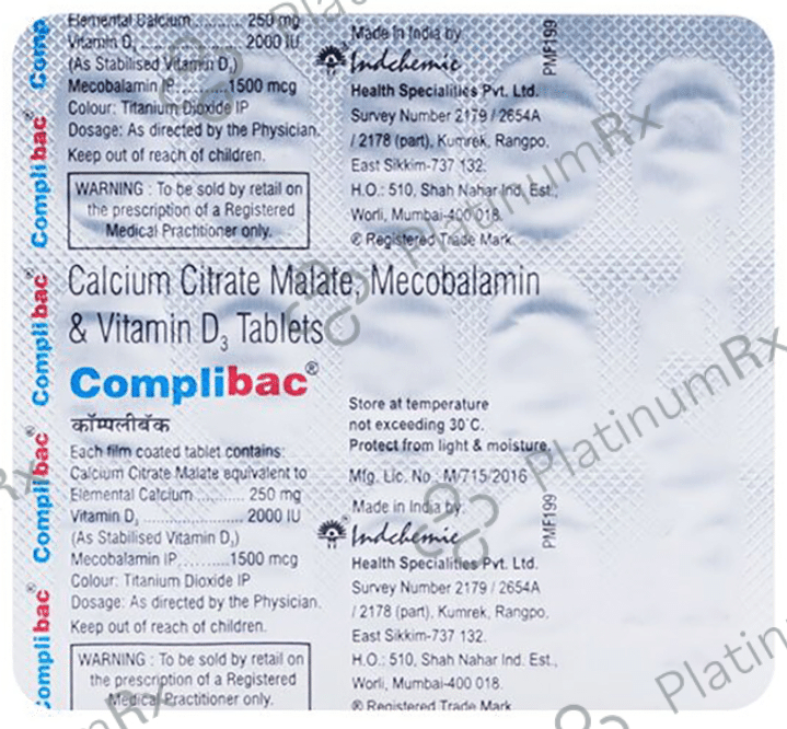 Complibac Tablet 15s