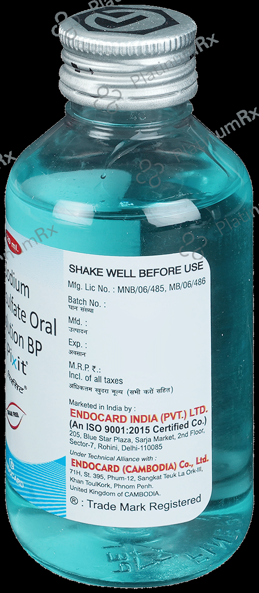 Pixit Oral Solution Sugar Free
