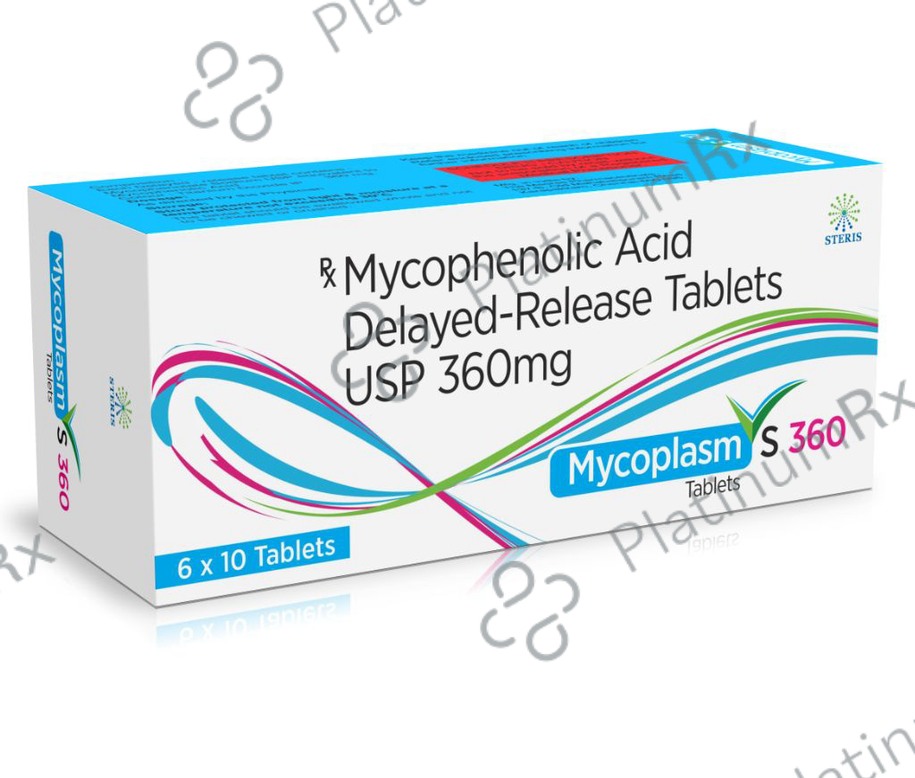 Mycoplasm S 360mg Tablet DR 10s