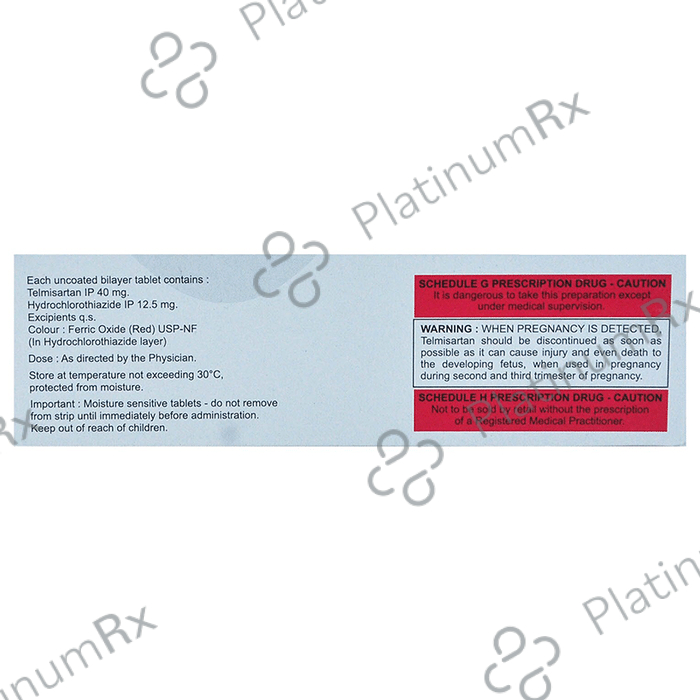 Telmikaa H 12.5/40mg Tablet 10s