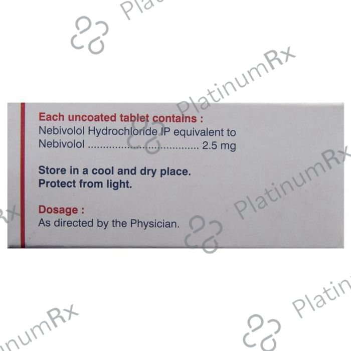Nebicip 2.5mg Tablet 10s