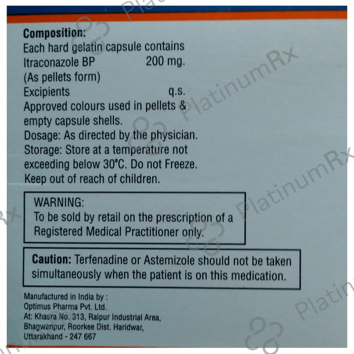 Itralent 200mg Capsule 10s