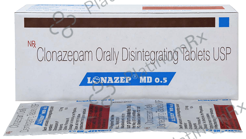 Lonazep MD 0.5 Tablet