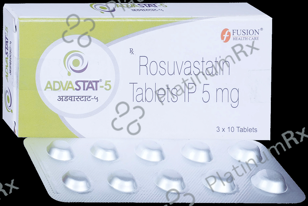 Advastat 5mg Tablet 10s