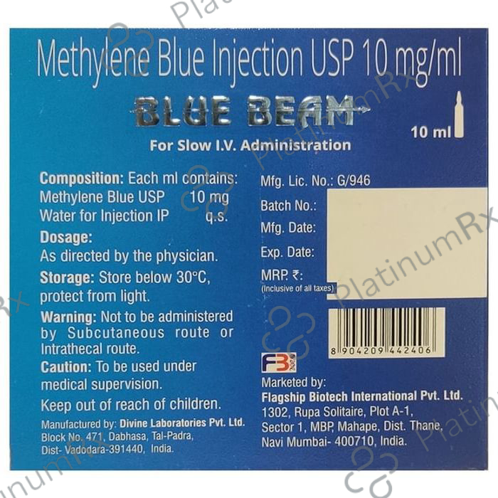 Blue Beam Injection