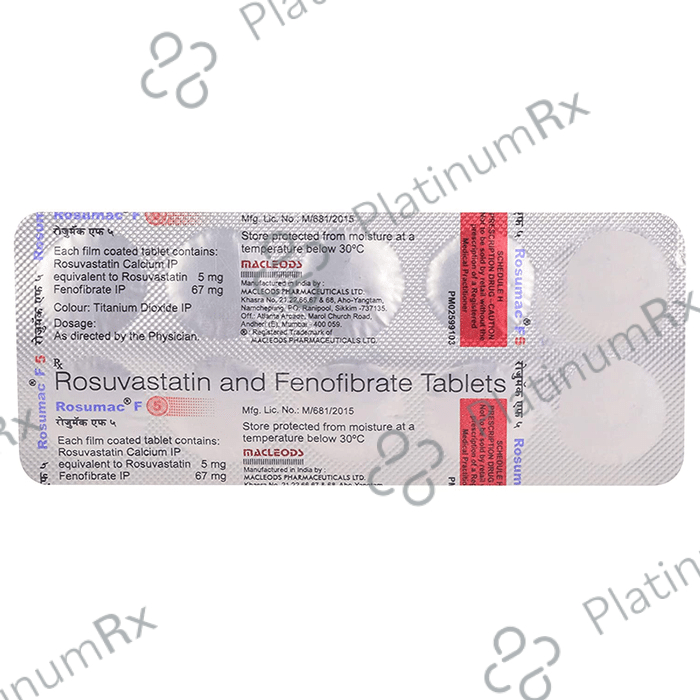 Rosumac F 5/67mg Tablet 10s