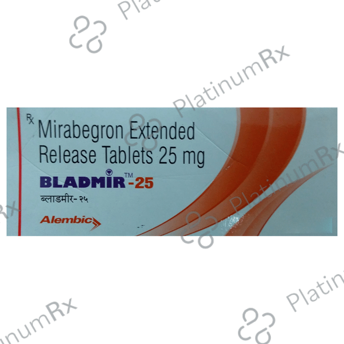 Bladmir ER 25mg Tablet 10s