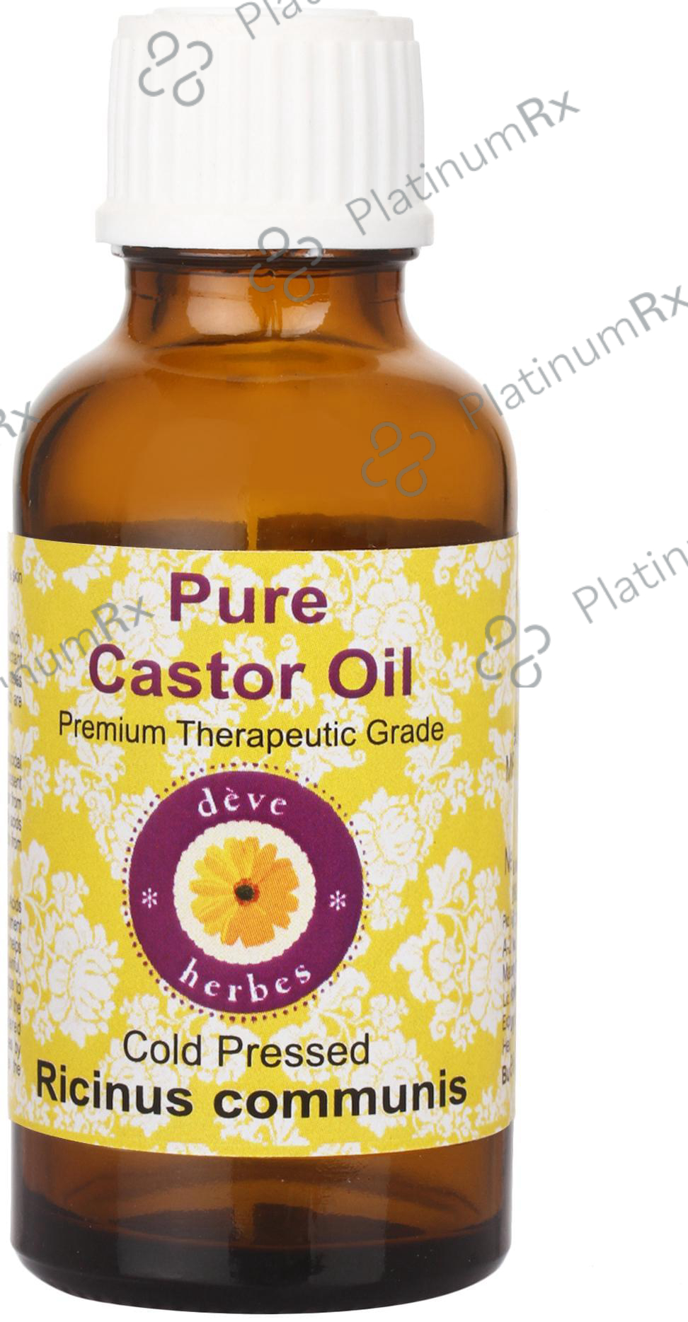 Deve Herbes Pure Castor/Ricinus Communis Cold Pressed Oil 50 ml