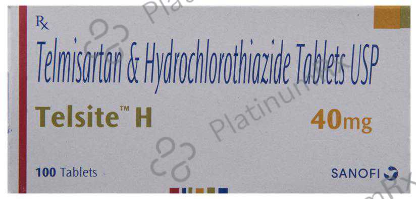 Telsite H 12.5/40mg Tablet 10s