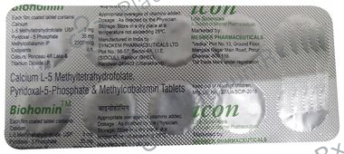 Bio Homin 3mg/2000mcg/35mg Tablet 10s