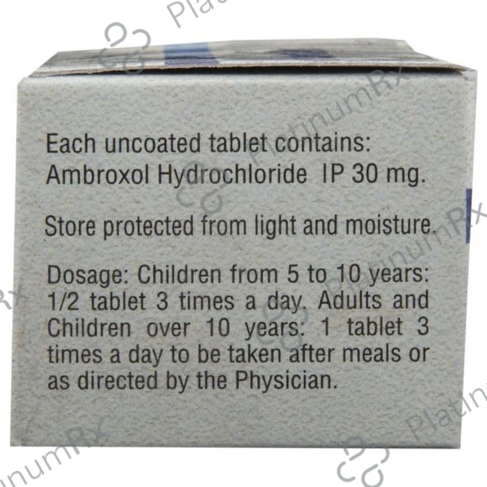 Ambrolite 30mg Tablet 10s