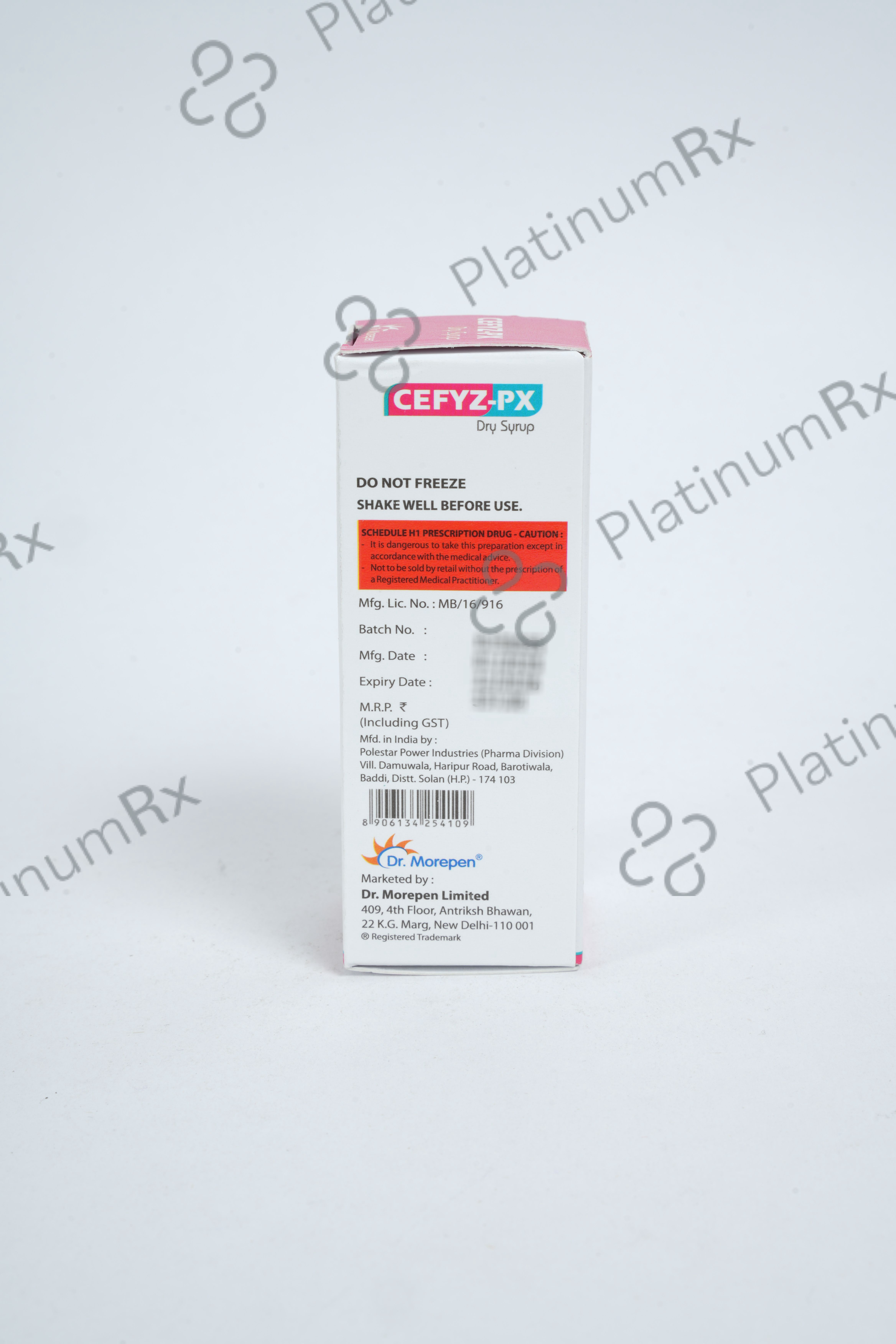 Cefyz PX 50mg Dry Syrup 30ml
