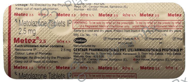 Metoz 2.5mg Tablet 10s