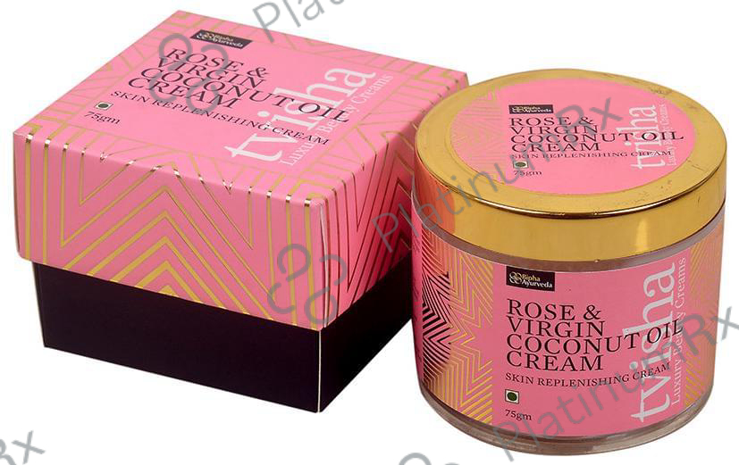 Bipha Ayurveda Tvisha Cream Rose & Virgin Coconut Oil