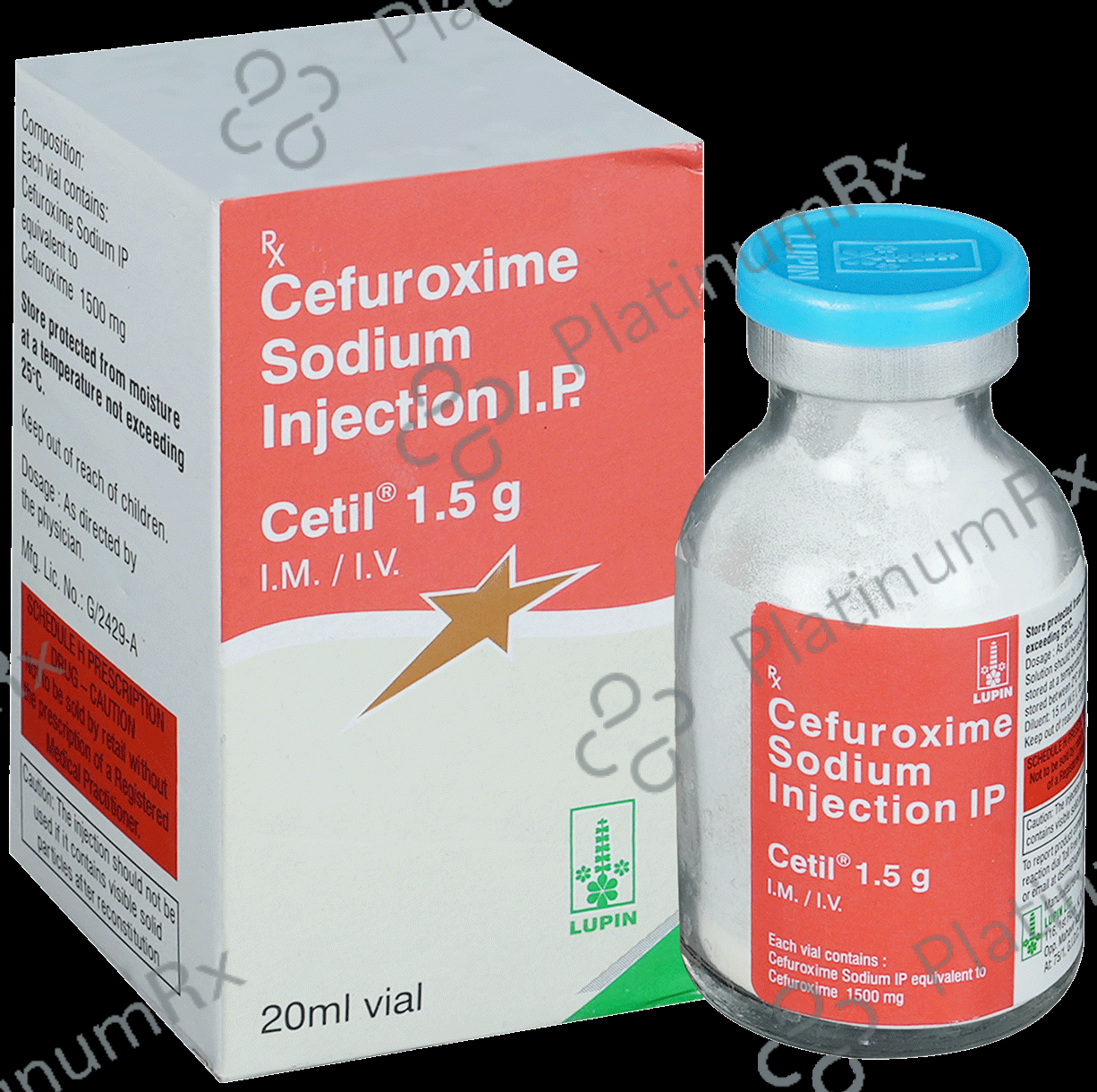 Cetil 1500mg Injection
