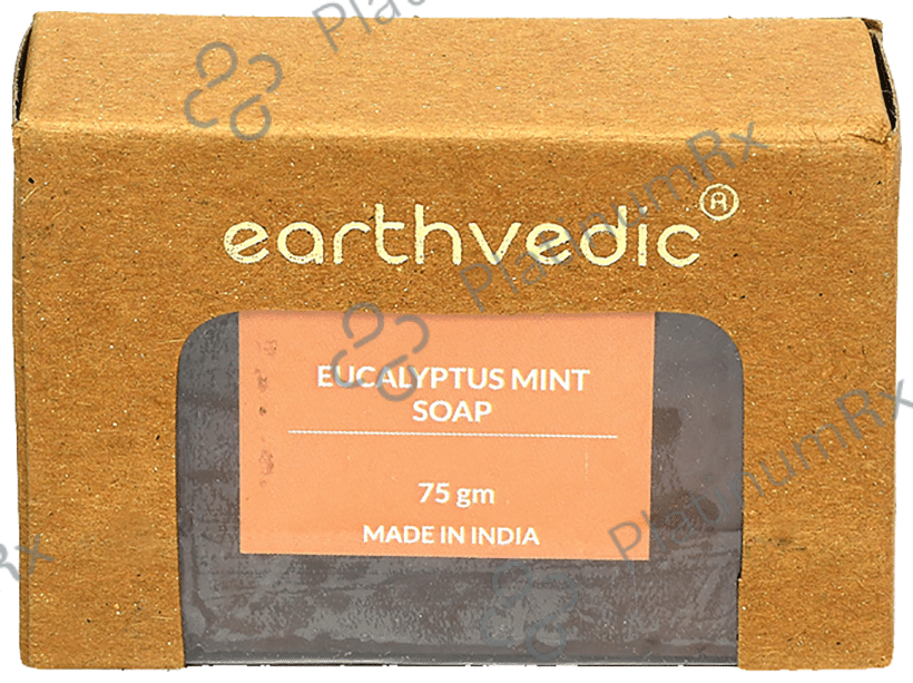 Earthvedic Eucalyptus Mint Soap (75gm Each)
