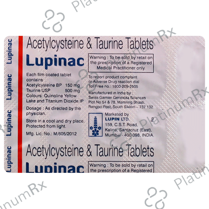 Lupinac 150/500mg Tablet 10s
