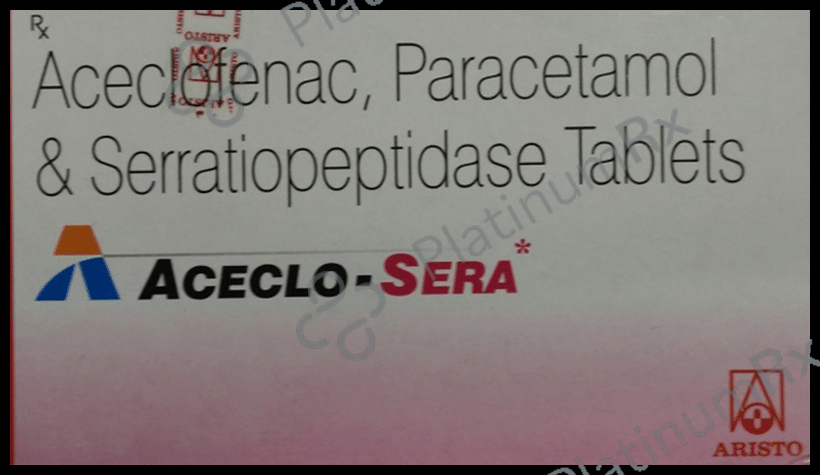 Aceclo Sera 100/325/15mg Tablet 10s