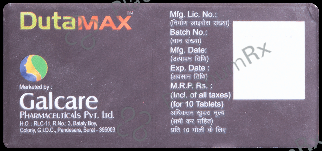 Dutamax 0.5mg Tablet 10s