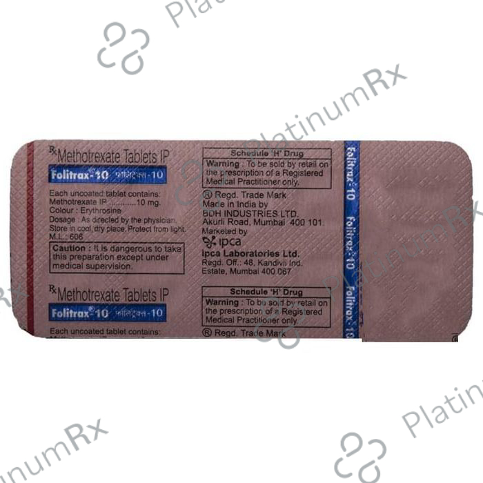 Folitrax 10mg Tablet 10s