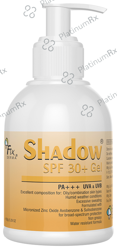 Fixderma Shadow SPF 30+ Gel 150 gm