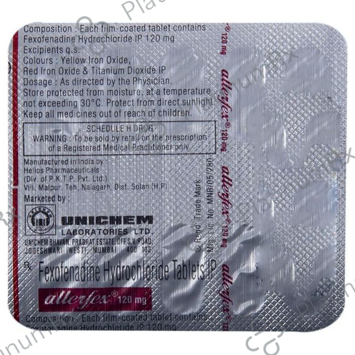 Allerfex 120mg Tablet